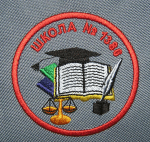 Изготовление шевронов с символикой школы