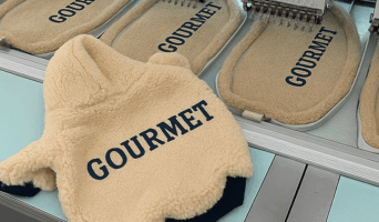 Машинная вышивка на крое