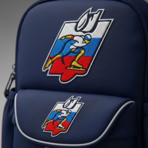 Вышивка на рюкзаке