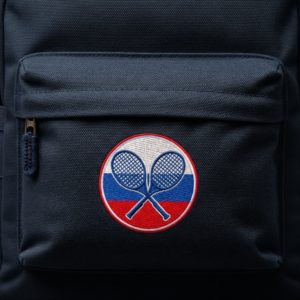 Вышивка на рюкзаке